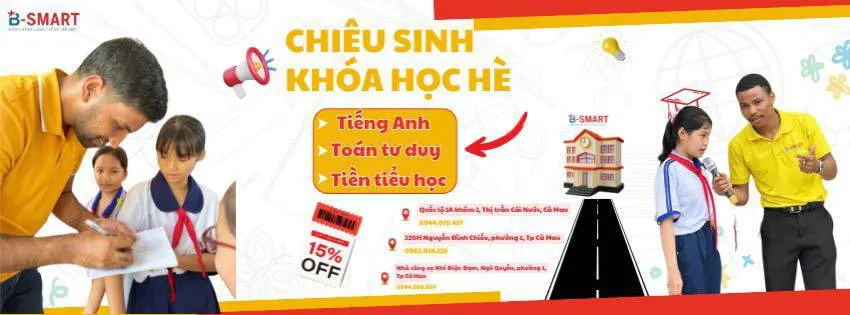 Trung tâm Anh ngữ và toán tư duy Bsmart - Cơ sở 2