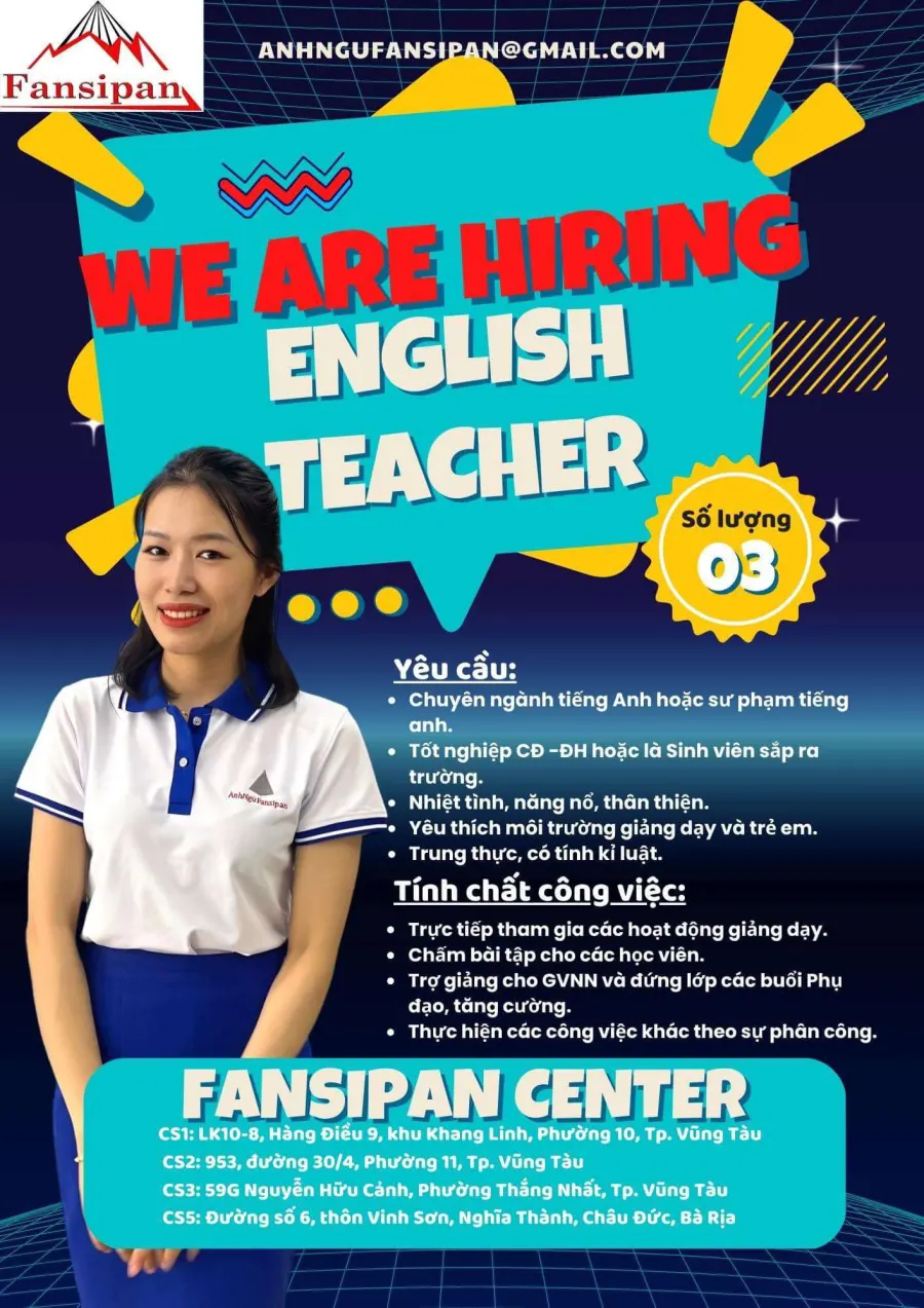 Trung tâm Anh Ngữ Fansipan - Cơ sở 4