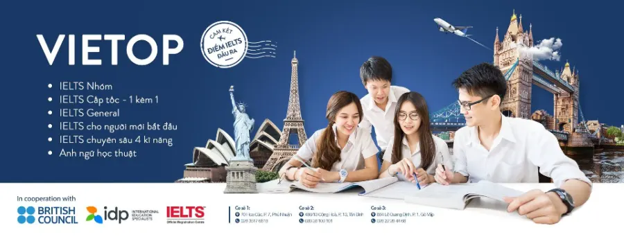Trung Tâm Anh Ngữ IELTS Vietop - Phường 1